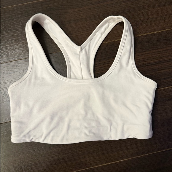 Beyond Yoga Spacedye Simplicity White Sports Bra, Small - Picture 4 of 6